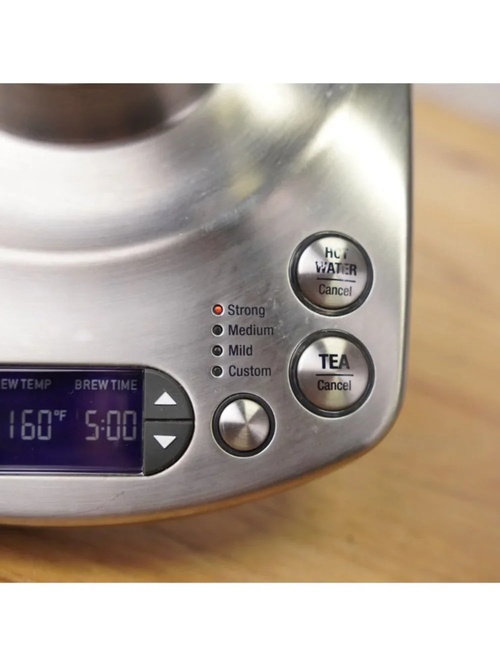 Breville One-Touch Tea Maker Brushed Stainless Steel Model BTM800XL Tested $329